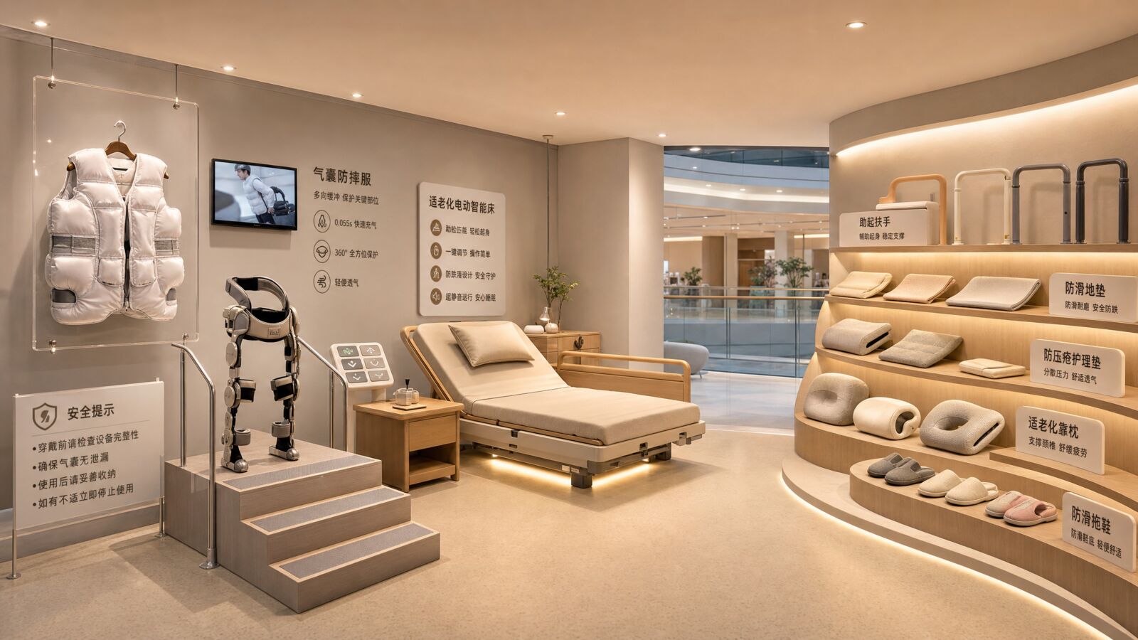 透明车间与展区